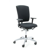 Bureaustoel Sitag EL100, opnieuw gestoffeerd, zwart, 4D-armleuningen (Refurbished)