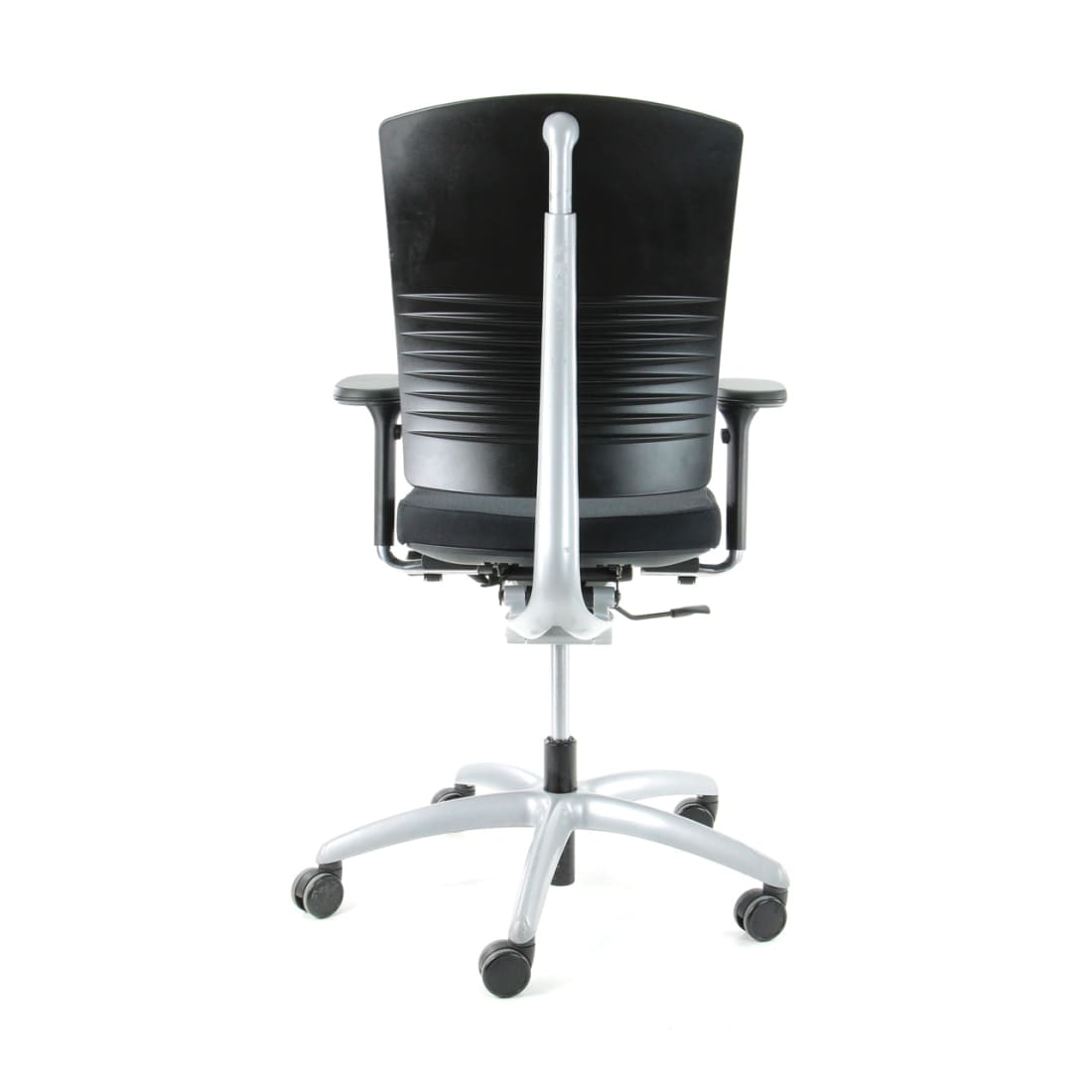 Bureaustoel Sitag EL100, opnieuw gestoffeerd, zwart, 4D-armleuningen (Refurbished)
