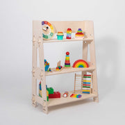 Montessori speelgoedkast, hout