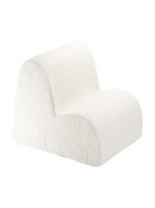 Wigiwama Crème-witte wolkenstoel