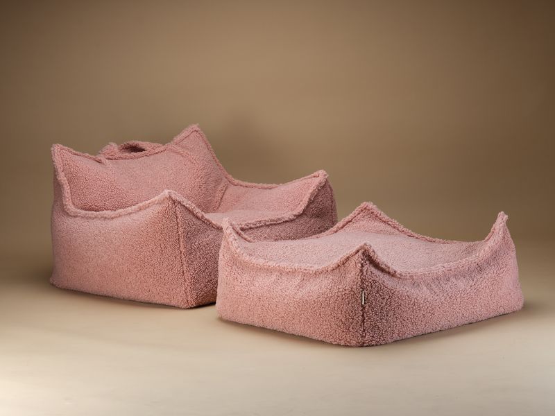 Wigiwama zitzak - roze