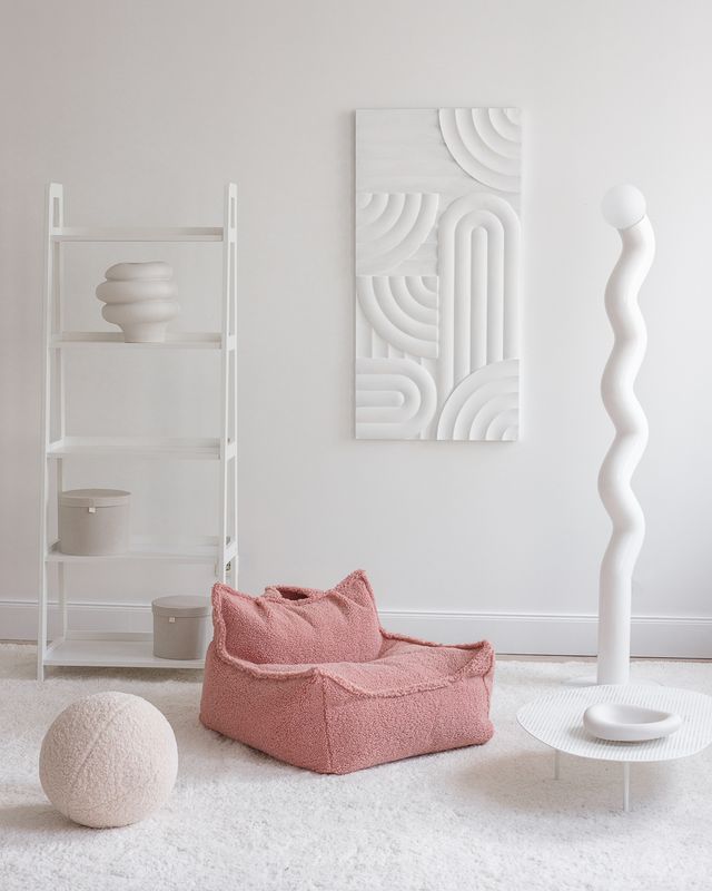 Wigiwama zitzak - roze