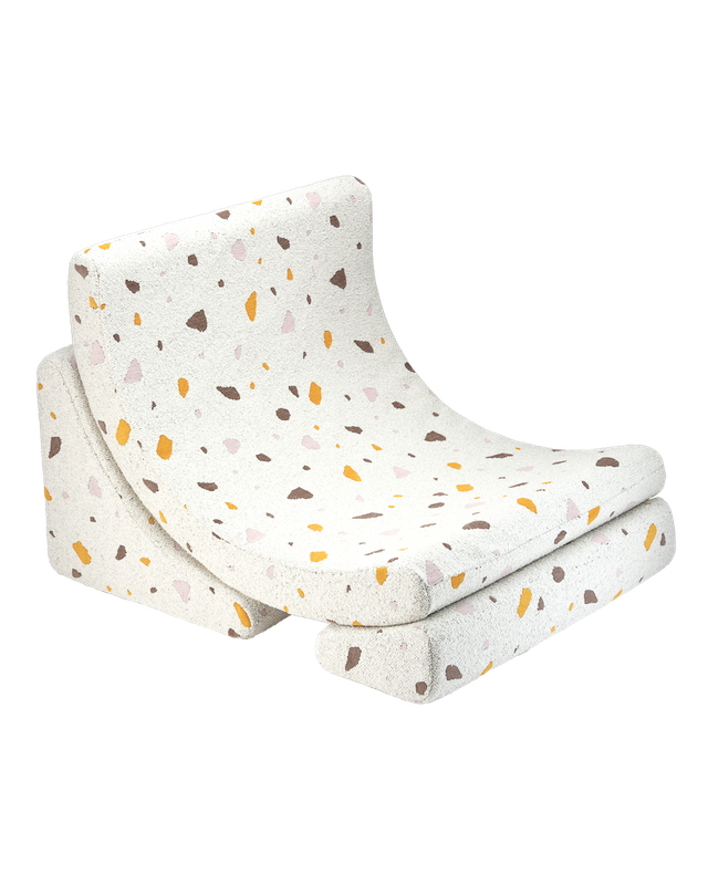 Wigiwama Terrazzo Moon Chair - Meerkleurig