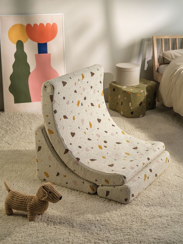 Wigiwama Terrazzo Moon Chair - Meerkleurig