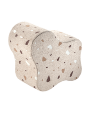 Wigiwama Terrazzo Cloud poef - bruin