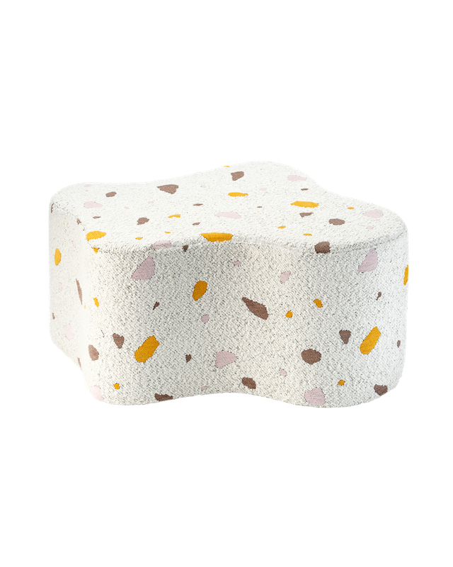 Wigiwama Terrazzo Cloud Poef - Meerkleurig