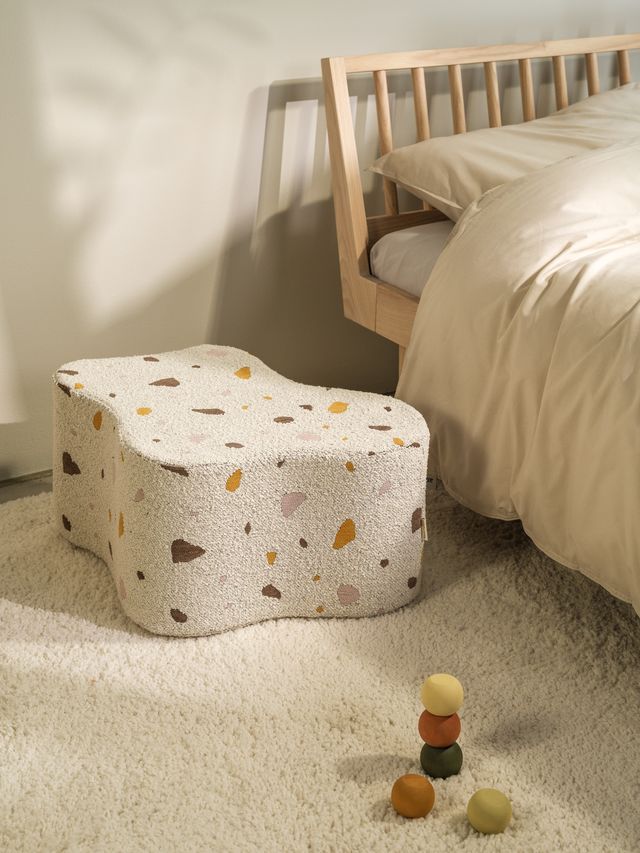 Wigiwama Terrazzo Cloud Poef - Meerkleurig