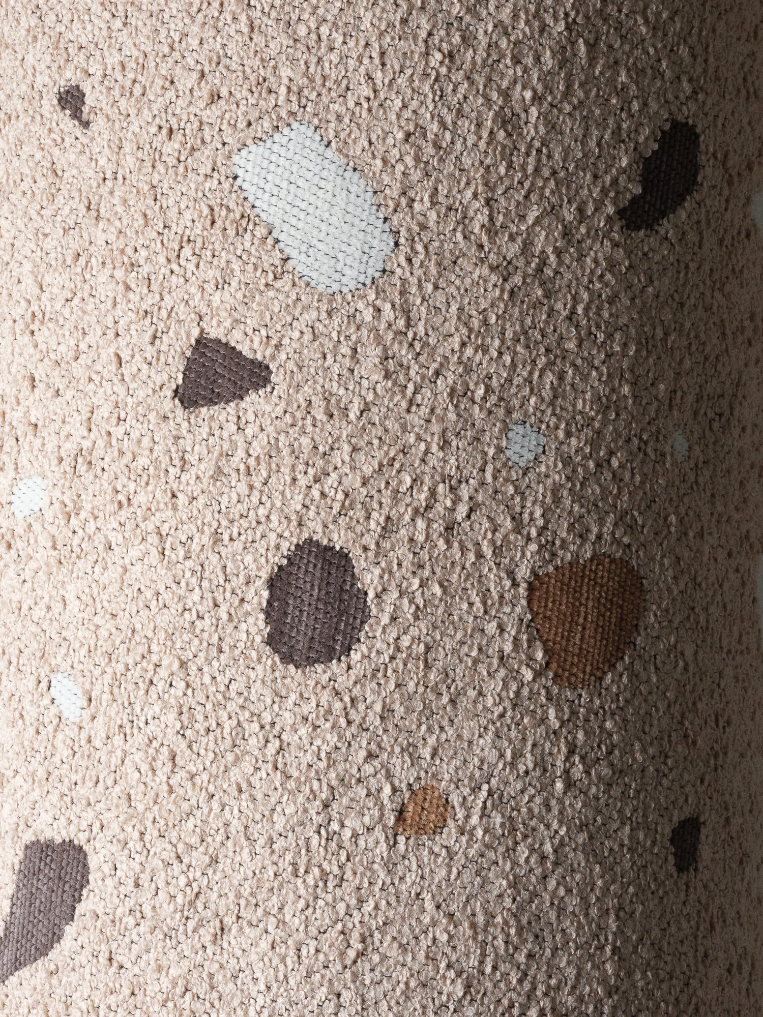 Wigiwama Terrazzo blok kussen - beige