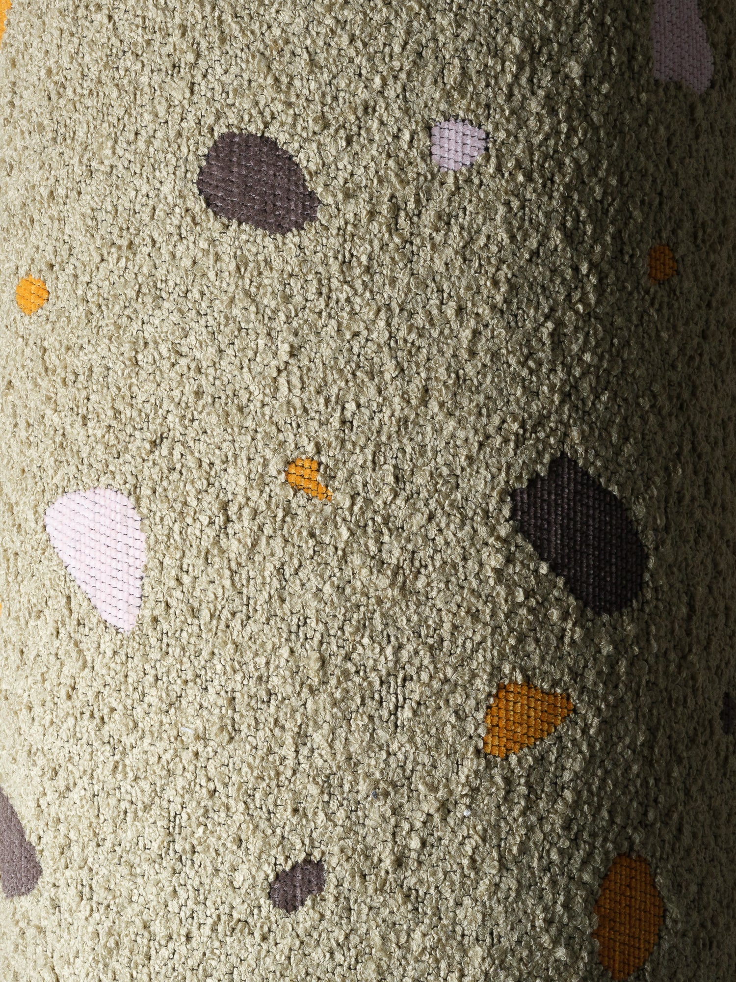 Wigiwama Terrazzo Block kussen - groen