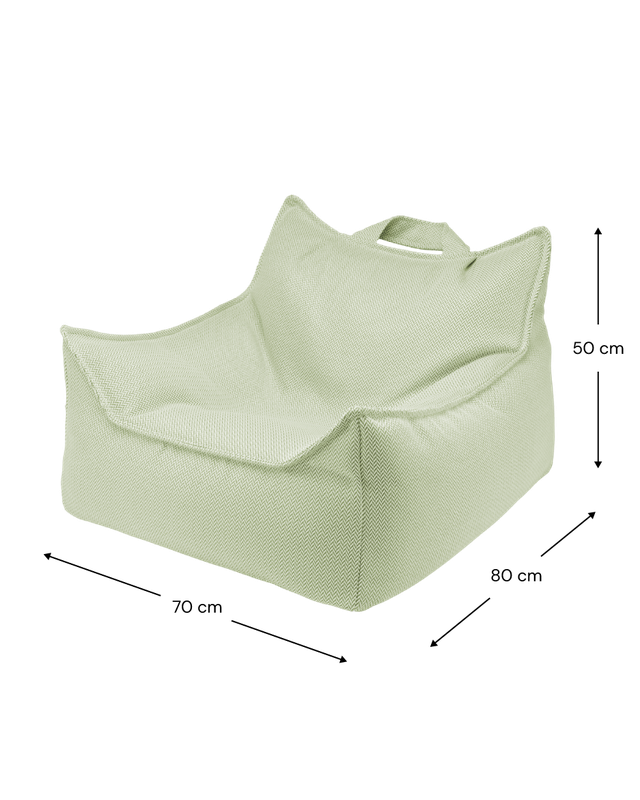 Wigiwama buiten zitzak - groen