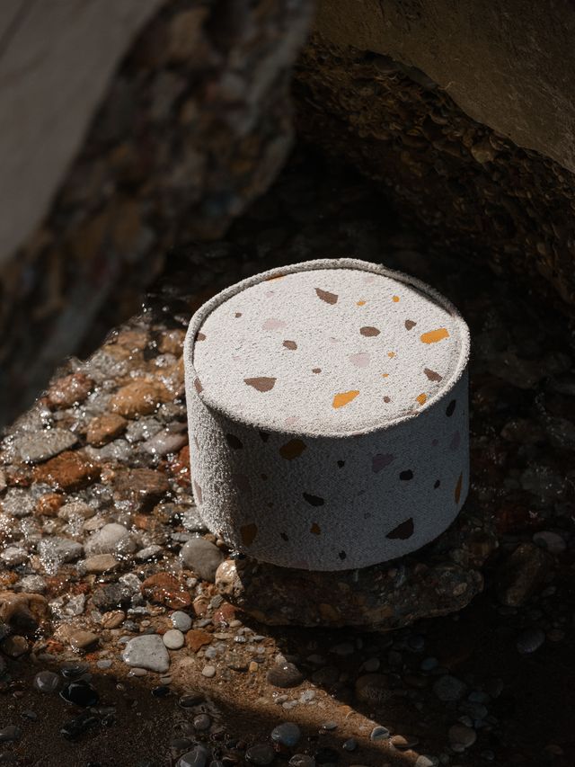 Wigiwama Terrazzo marmeren poef