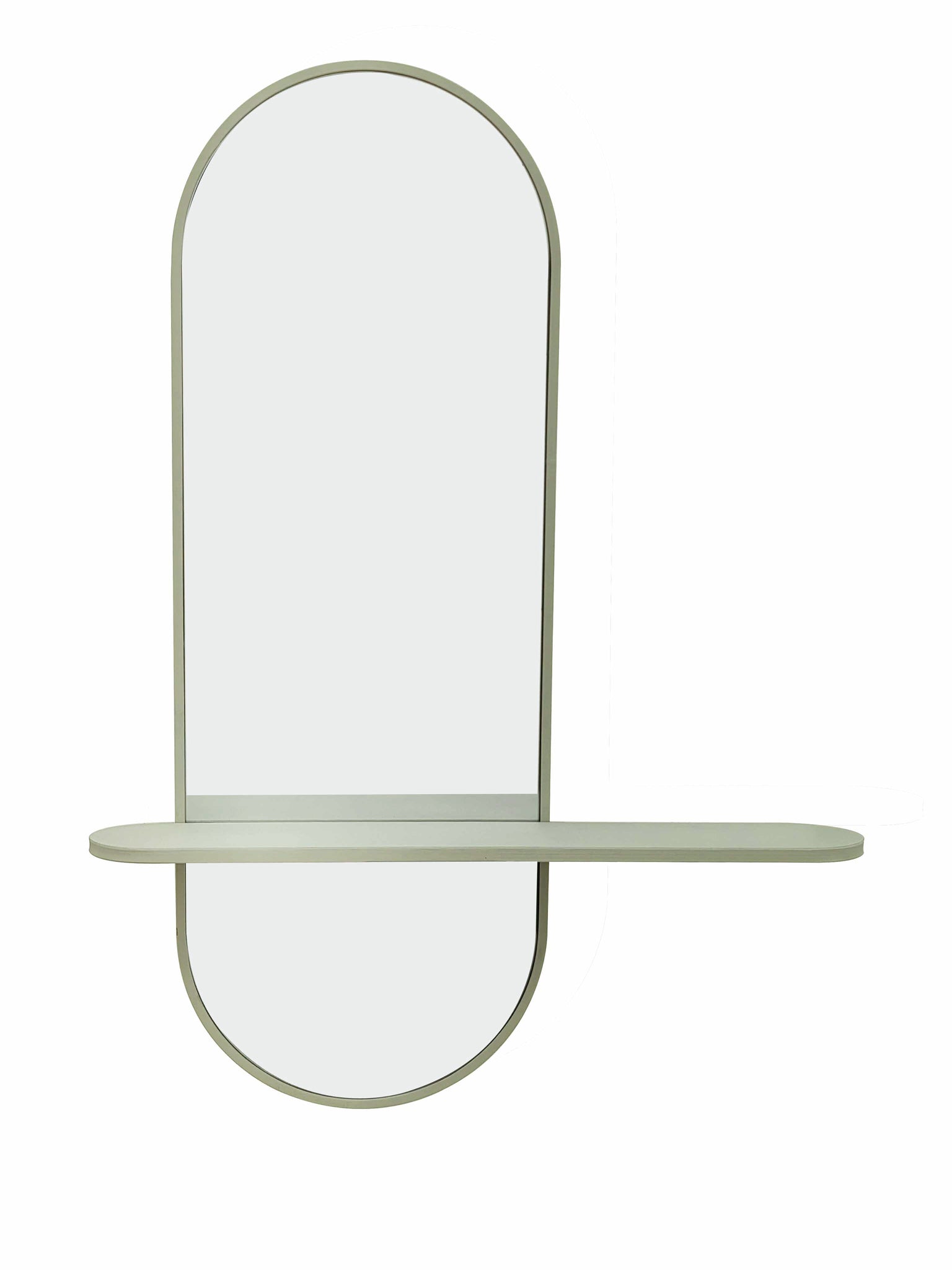 Metalen spiegel