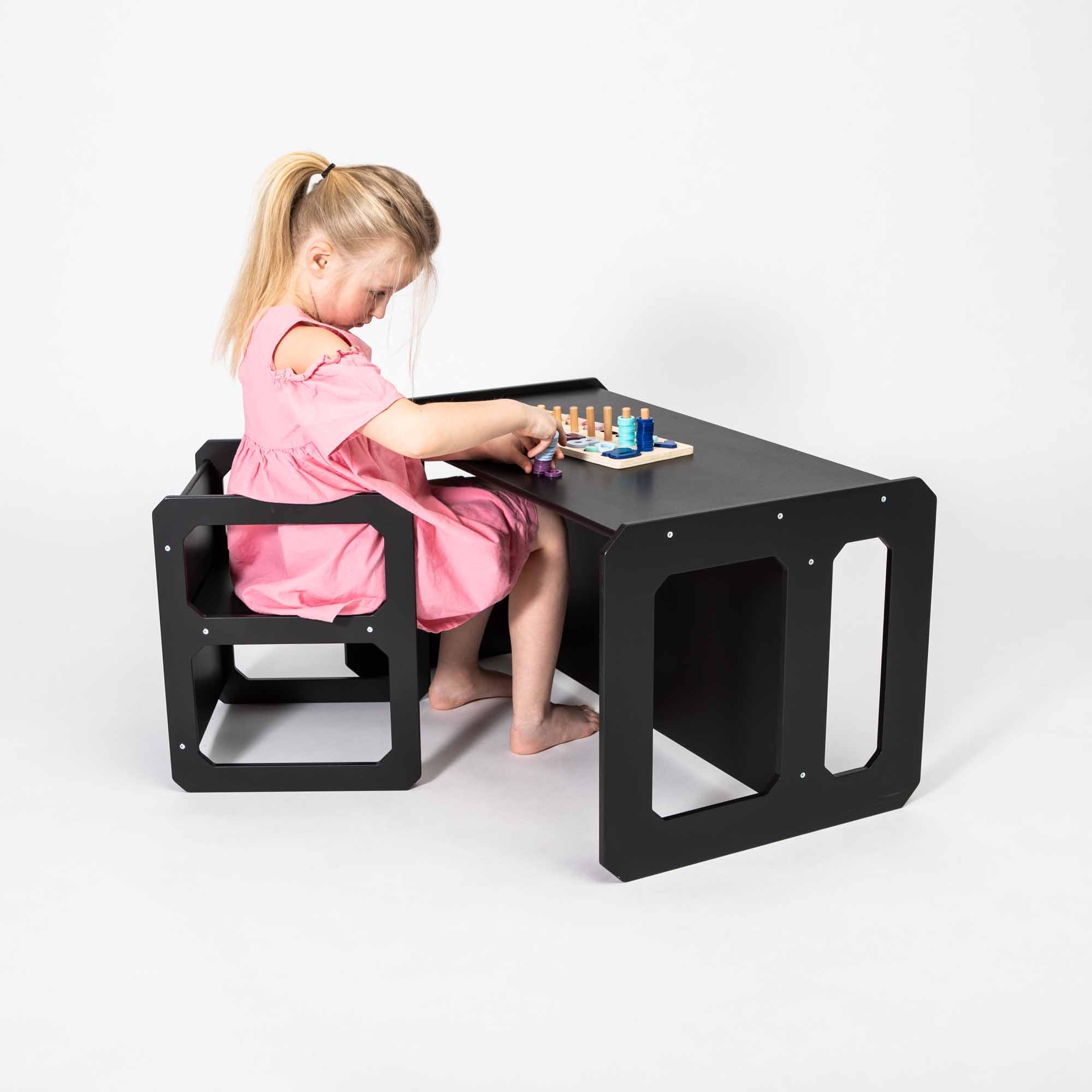Montessori tafeltje en stoeltje set
