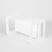 Montessori kindertafel, wit