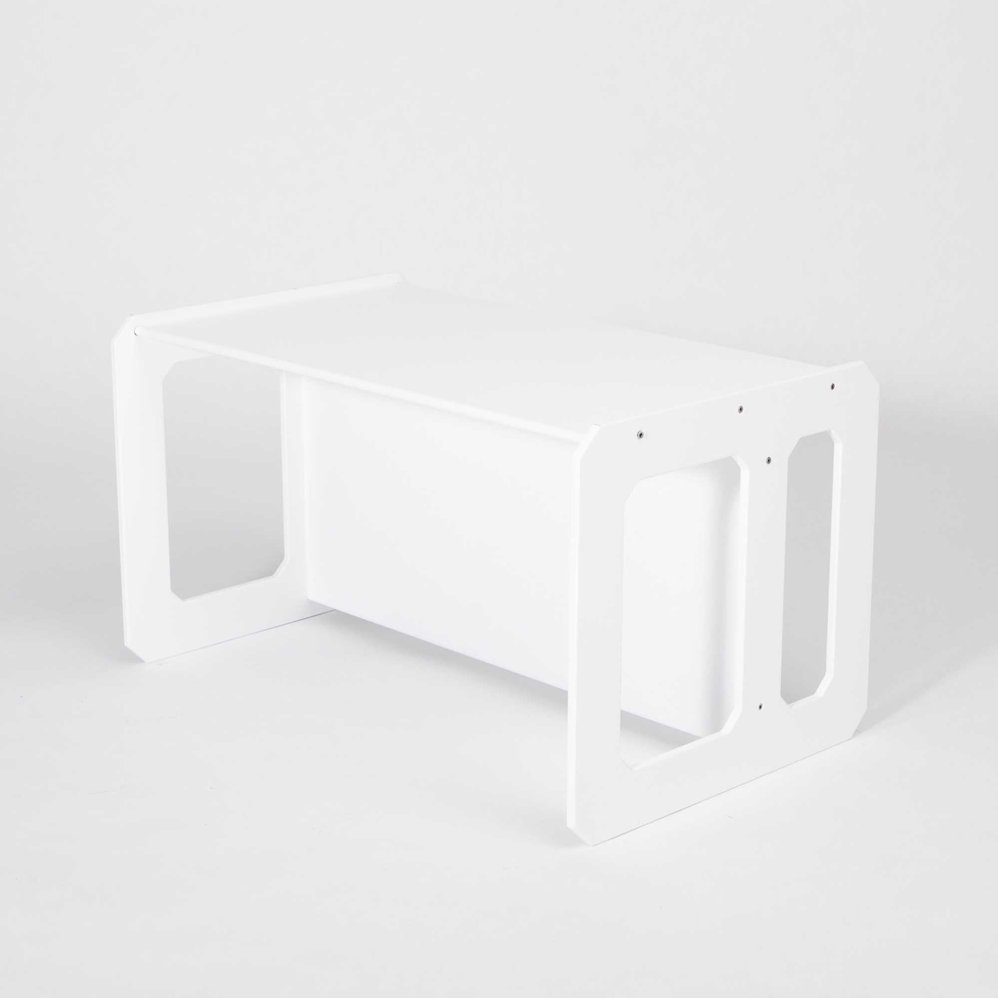 Montessori kindertafel, wit