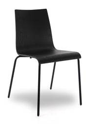 Workliving Houten Eetkamerstoel Design Zwart Eiken Puur