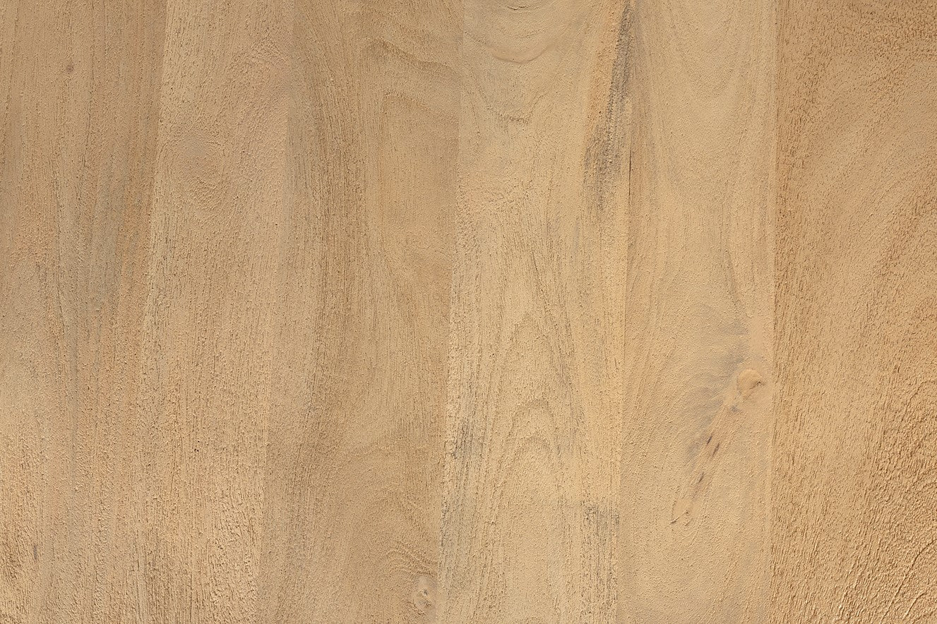 Eetkamertafel Ø130, Acaciahout Groovy Naturel