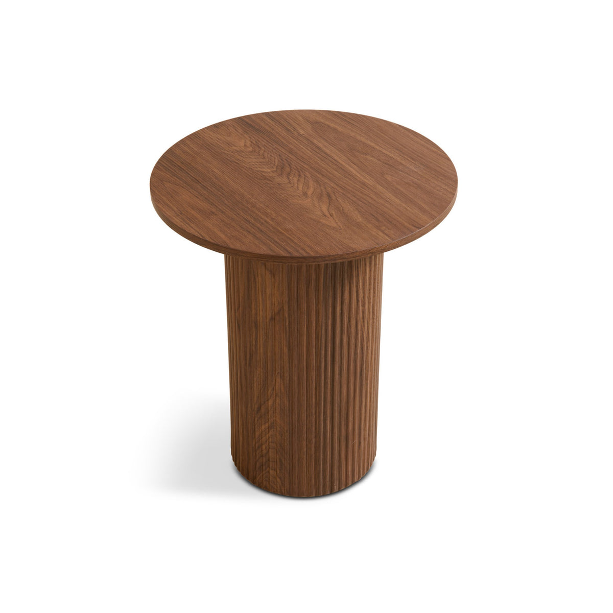 Nora Bijzettafel - Ø40cm Walnoot