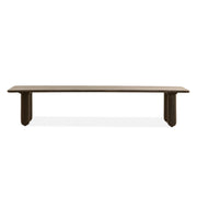 Eetbank Rondo - 200cm Donkerbruin