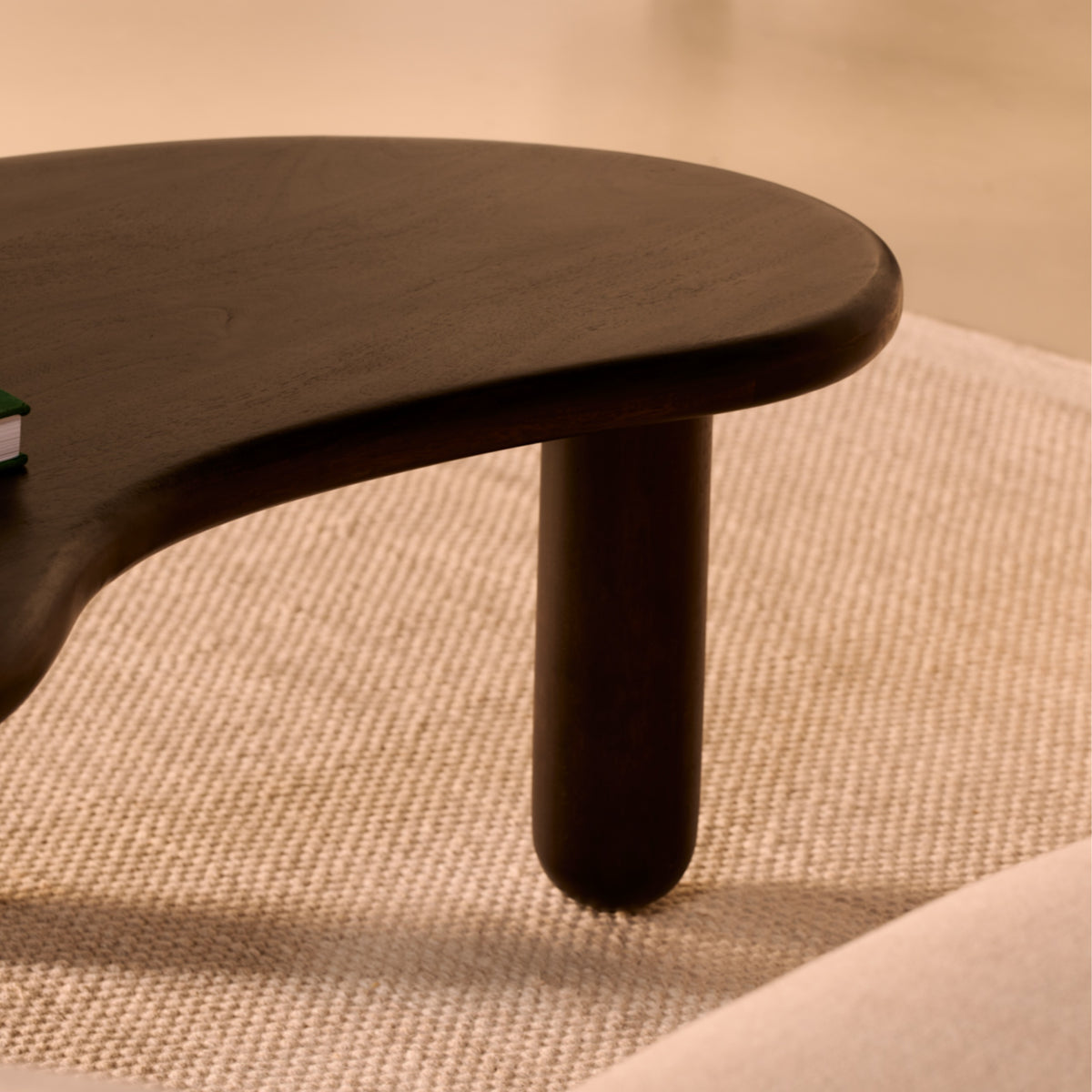 Salontafel Rondo - 110cm Donkerbruin