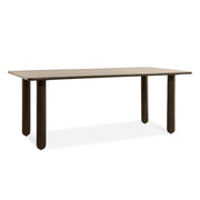 Eettafel Rondo - 200cm Donkerbruin