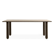 Eettafel Rondo - 220cm Donkerbruin