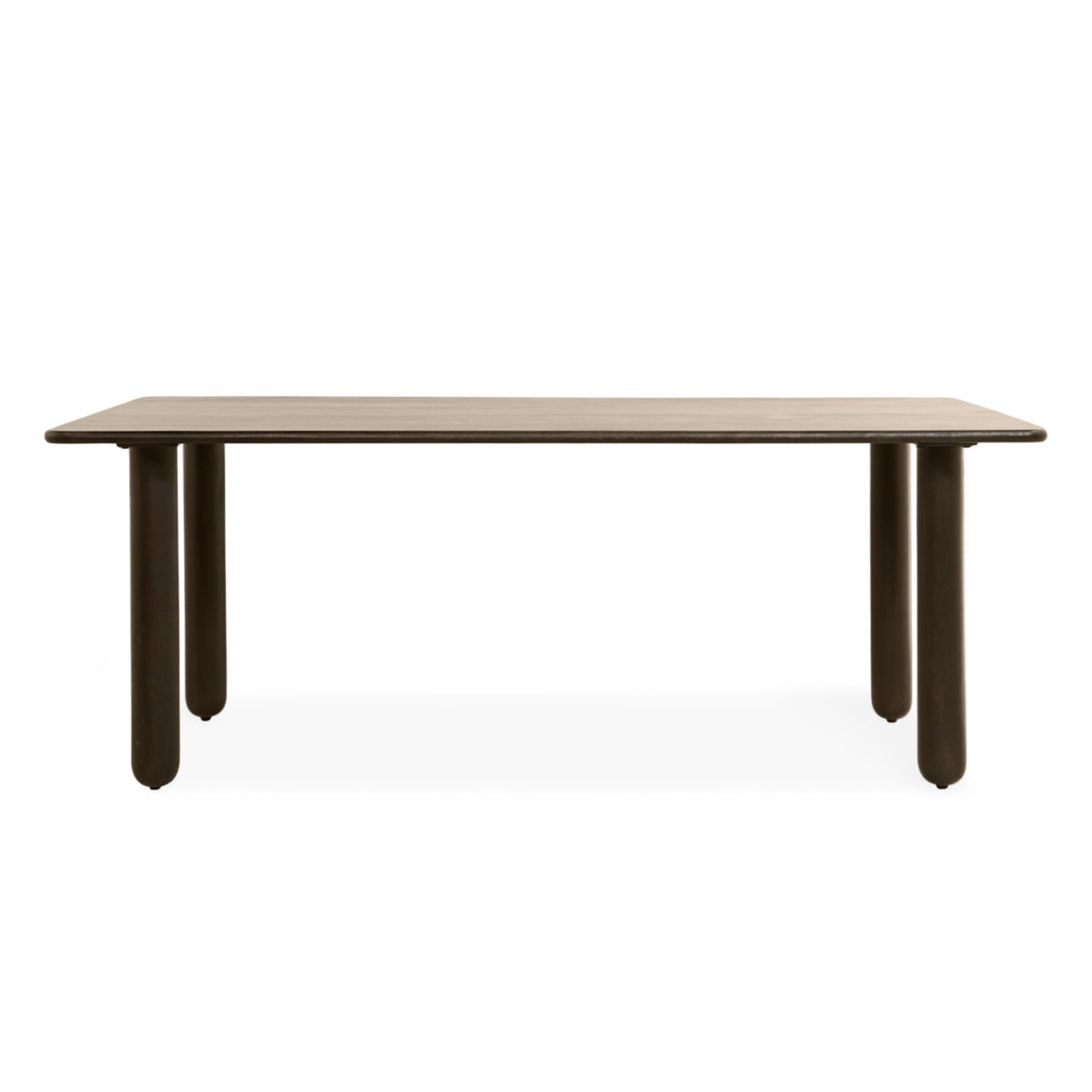 Eettafel Rondo - 220cm Donkerbruin