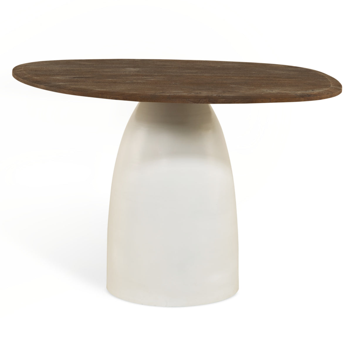 Eettafel Bora - Ø120 cm Bruin & Beige