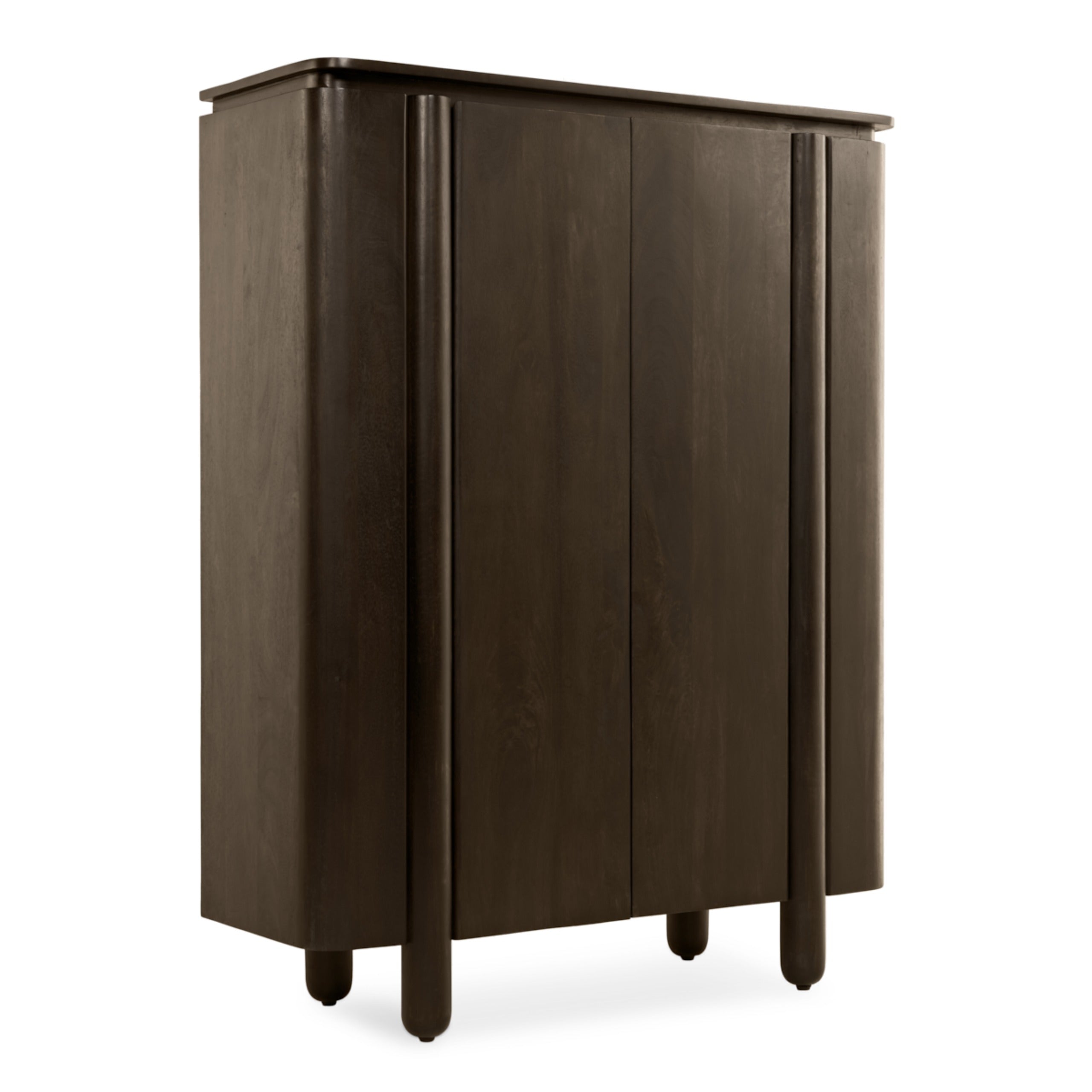 Wandkast Rondo - 150cm Donkerbruin