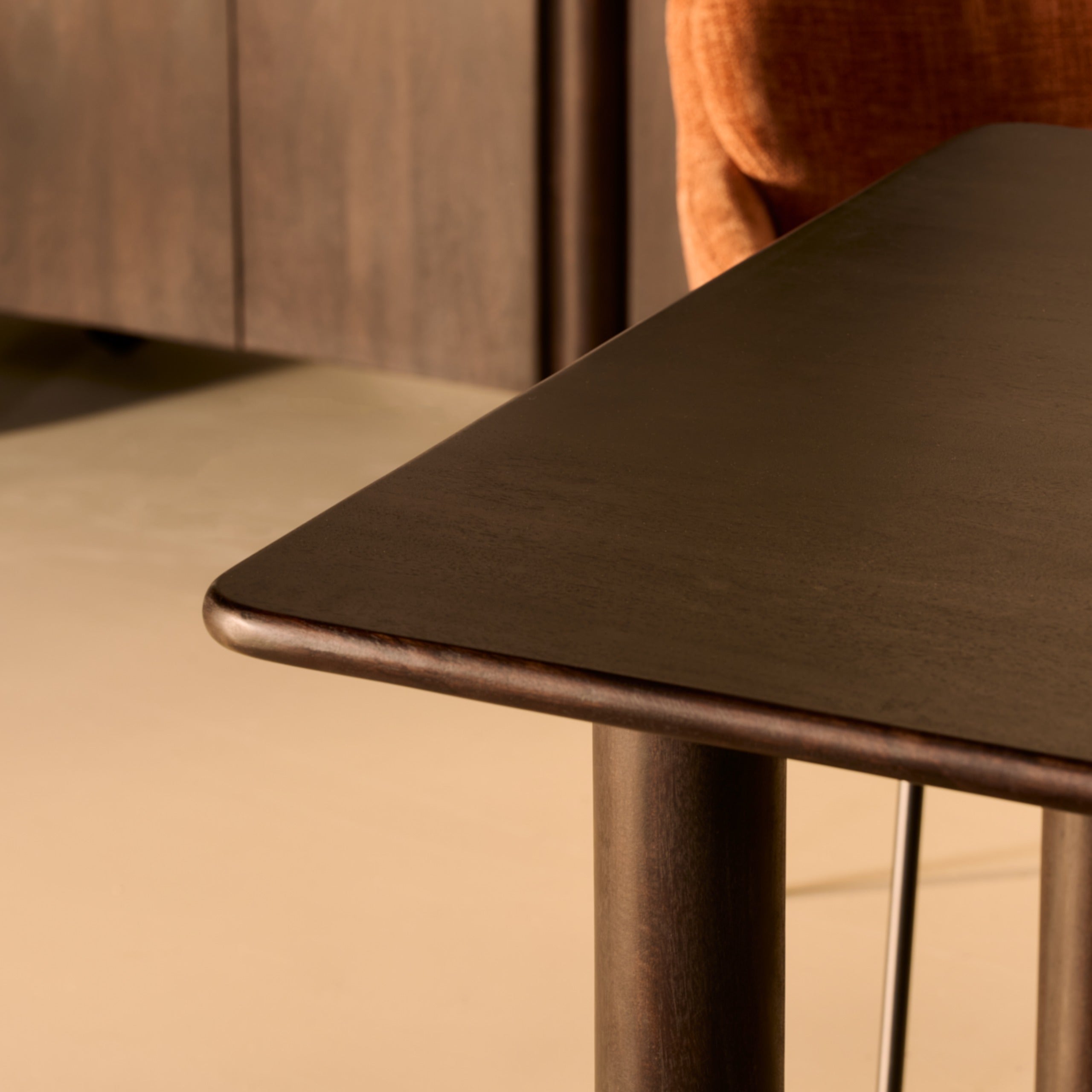Eettafel Rondo - 220cm Donkerbruin