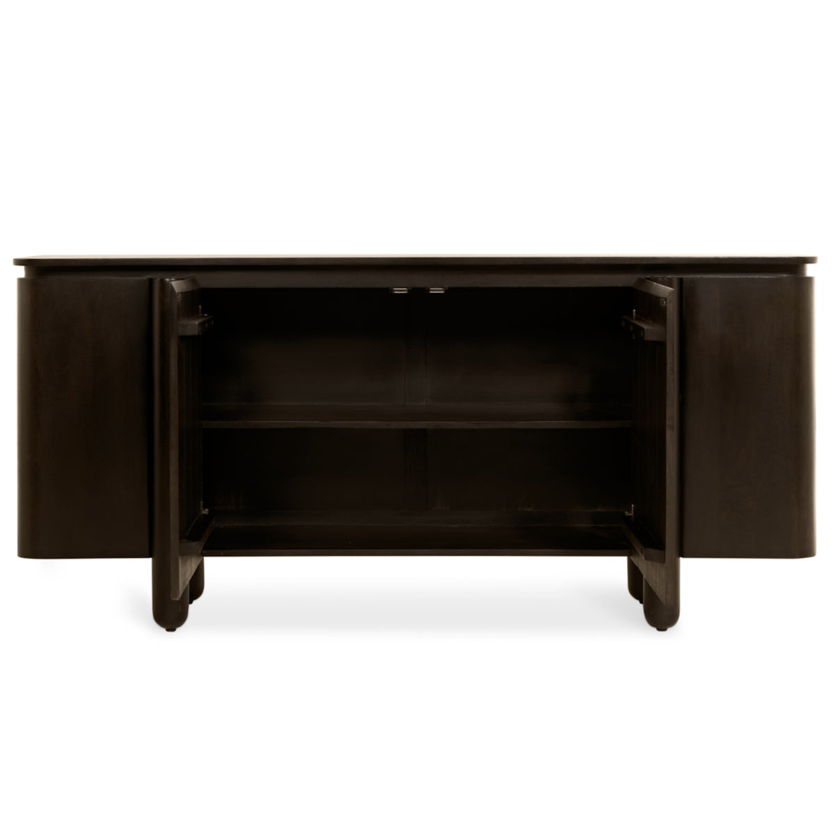 Dressoir Rondo - 175 cm donkerbruin