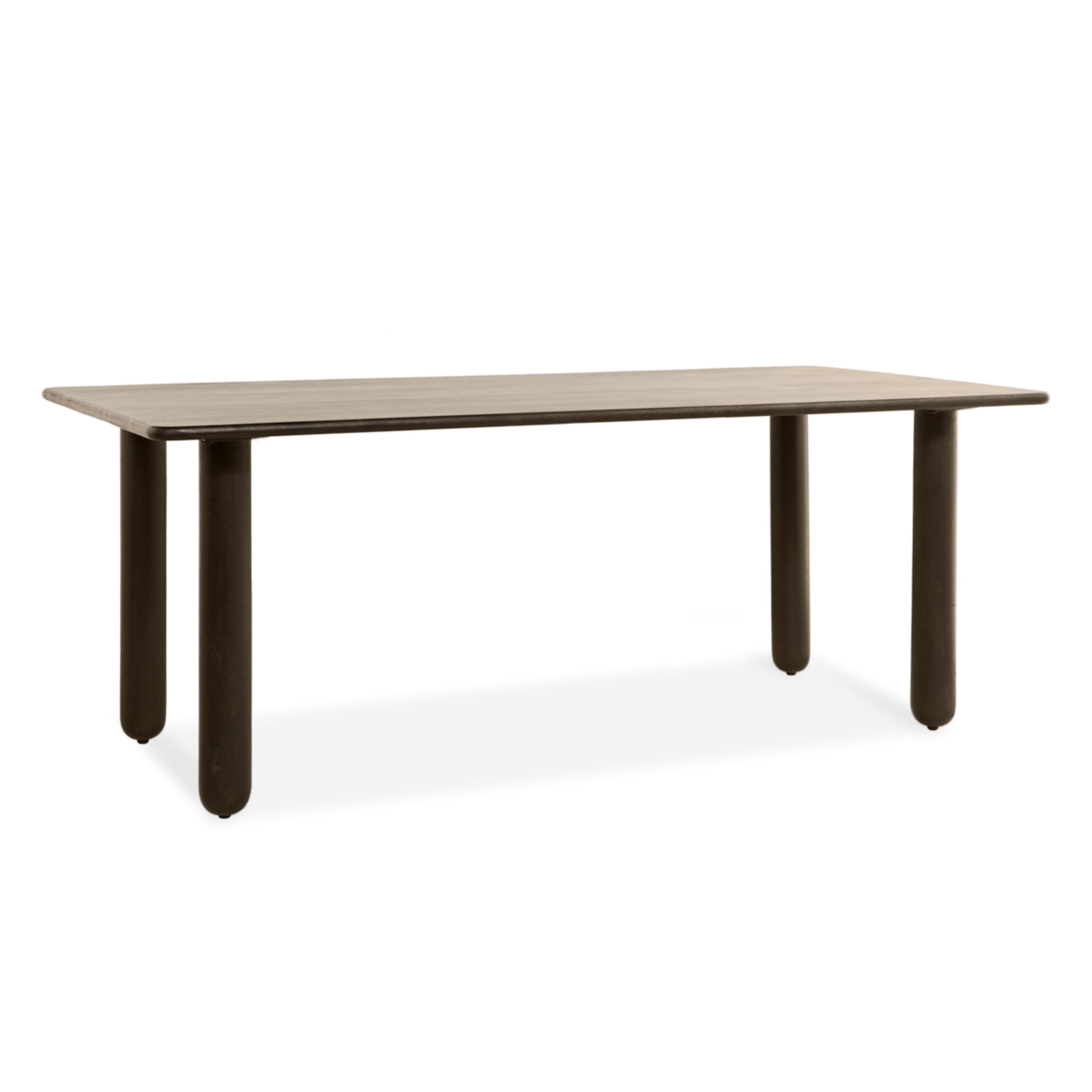 Eettafel Rondo - 220cm Donkerbruin