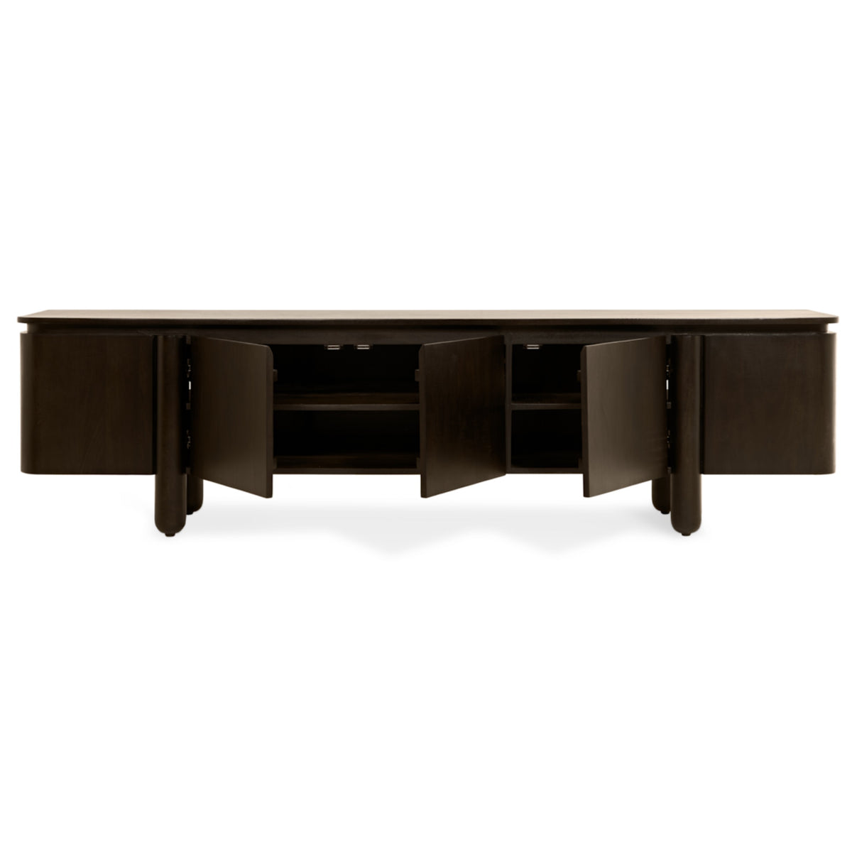 TV-Meubel Rondo - 210cm Donkerbruin