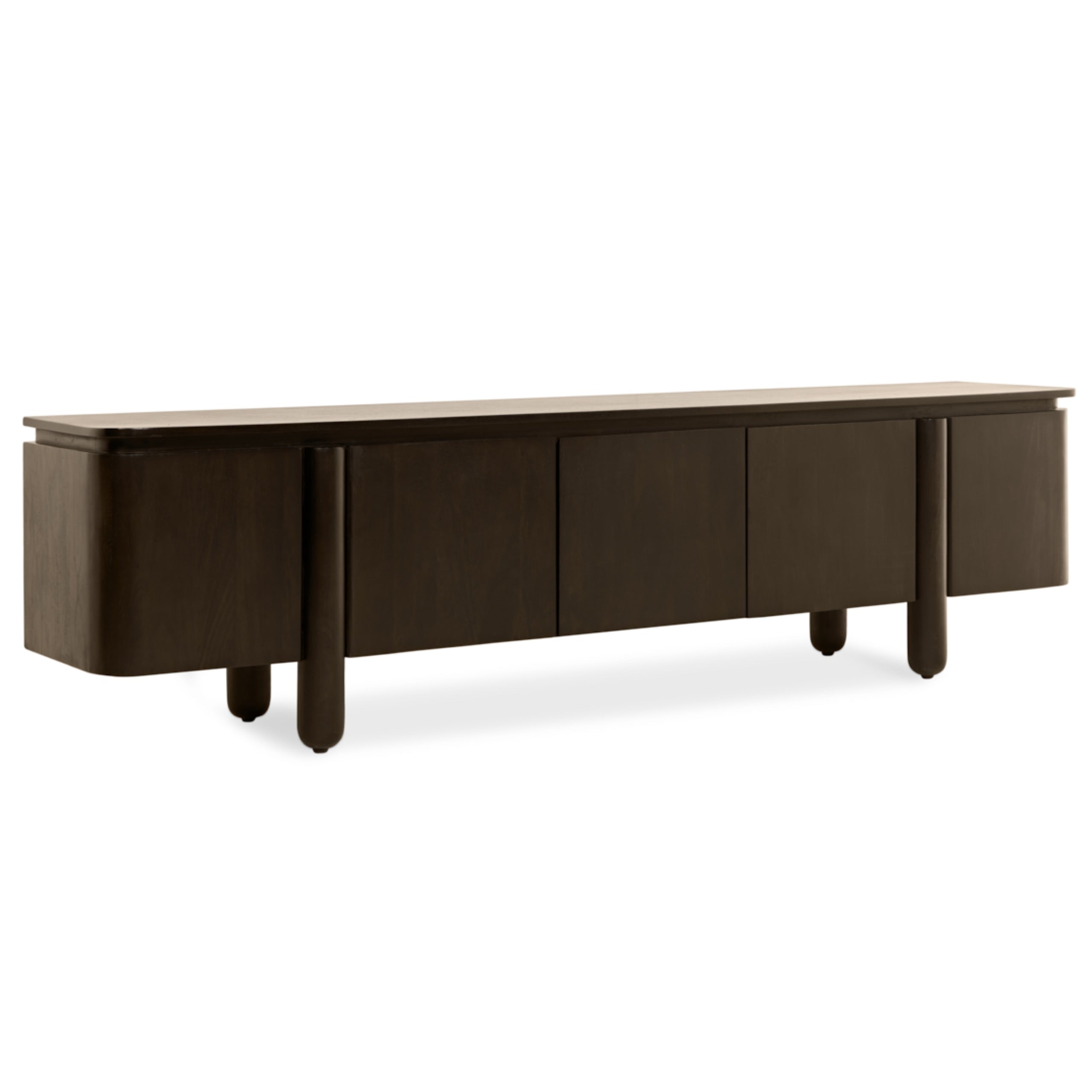 TV-Meubel Rondo - 210cm Donkerbruin