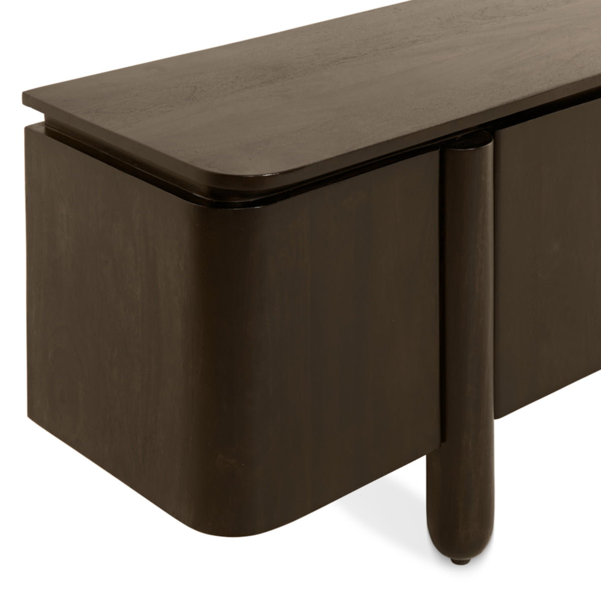 TV-meubel Rondo - 175 cm donkerbruin