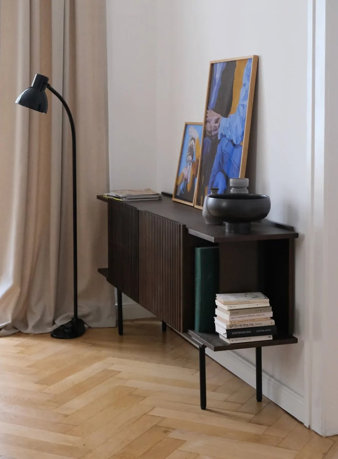 Louvre XL dressoir - gerookt eiken