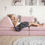 Speelbank kinderen, Roze, modulair, Bank kinderkamer