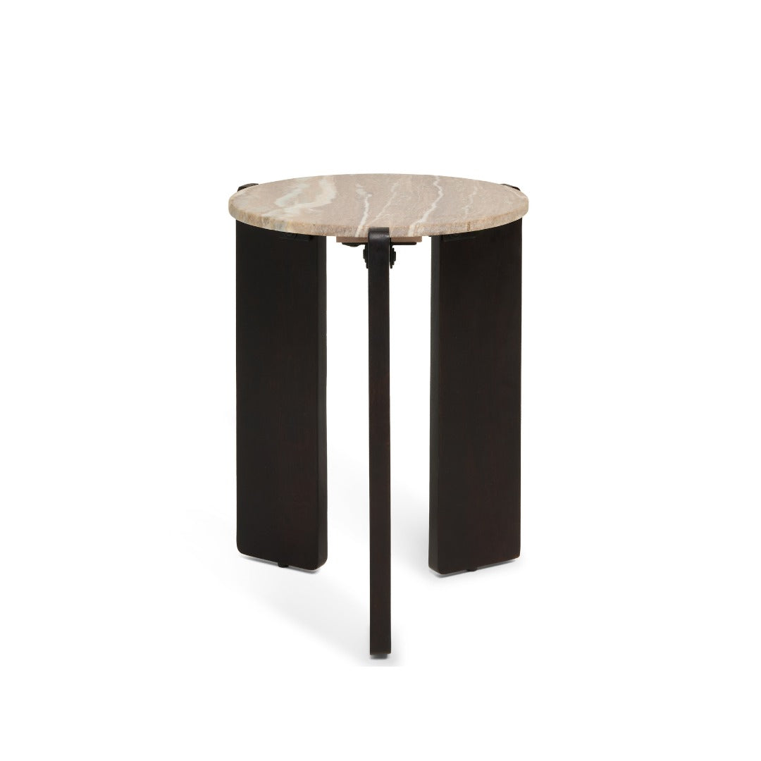 Bijzettafel Lila - Donkerbruin