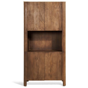 Nova wandkast - bruin marmer 180 cm