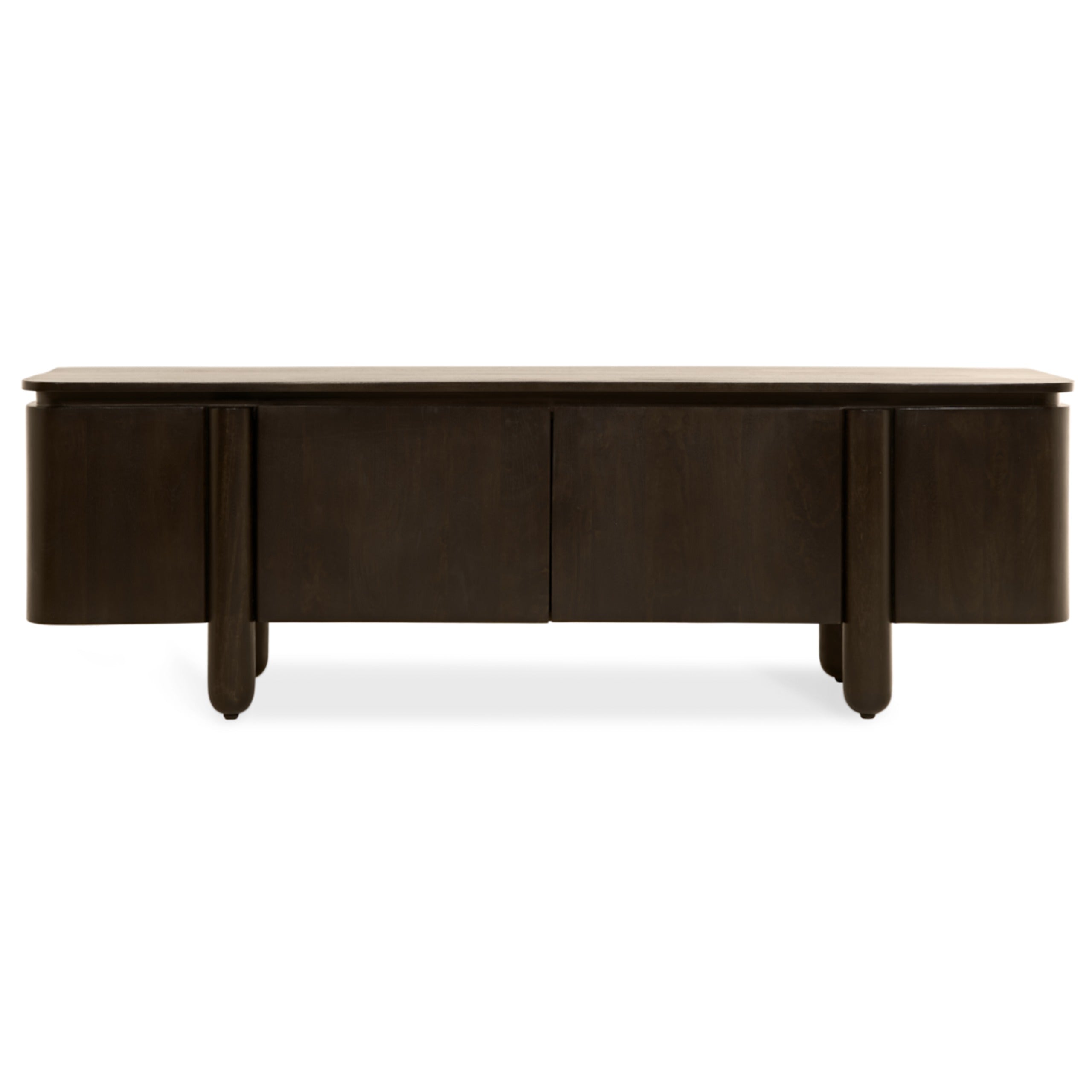 TV-meubel Rondo - 175 cm donkerbruin