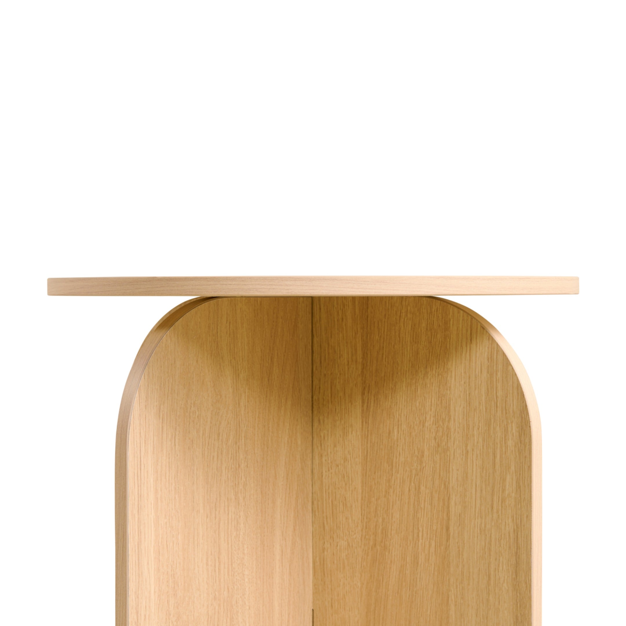 Bijzettafel Felix - Naturel Ø45