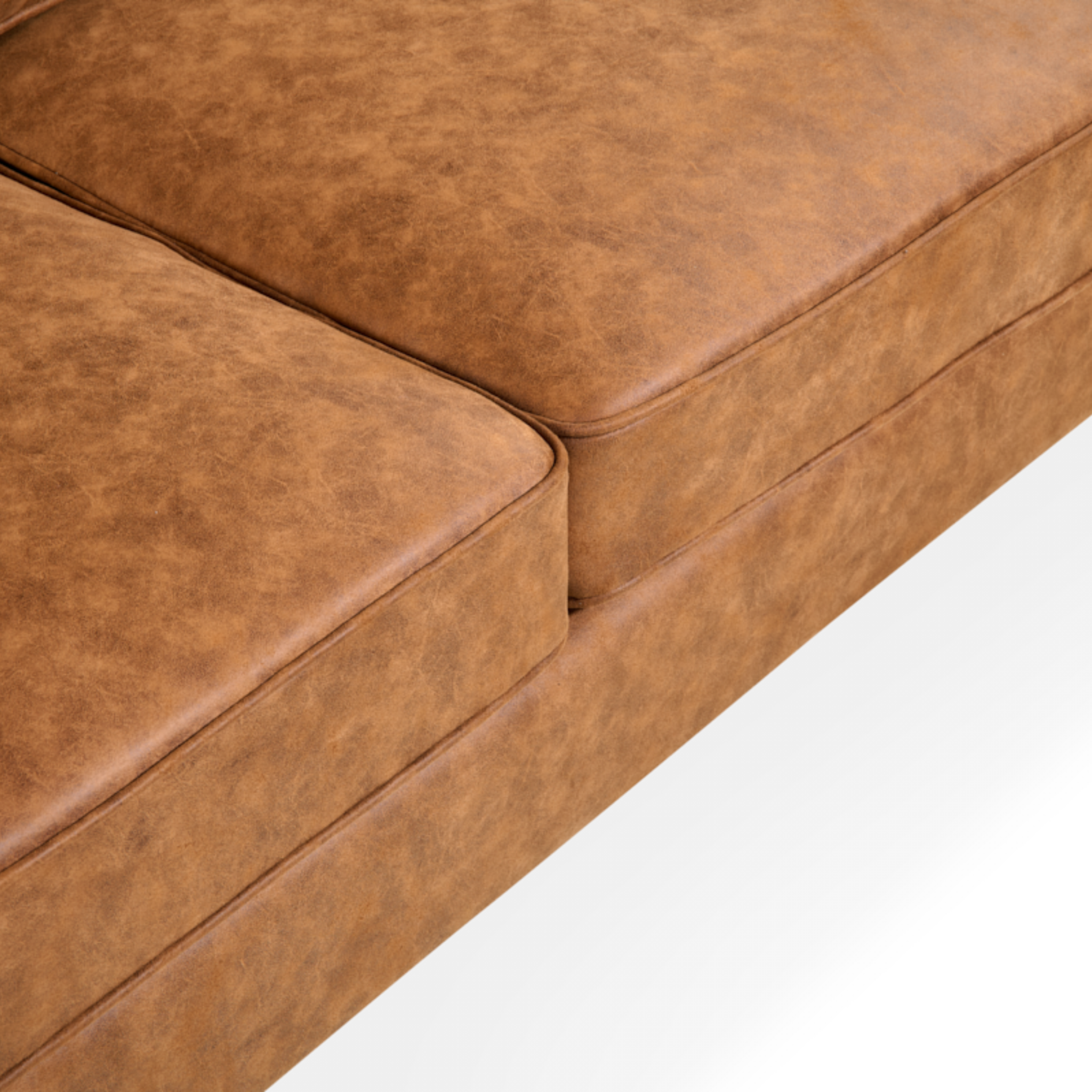 2-zitsbank Noa - microleer cognac