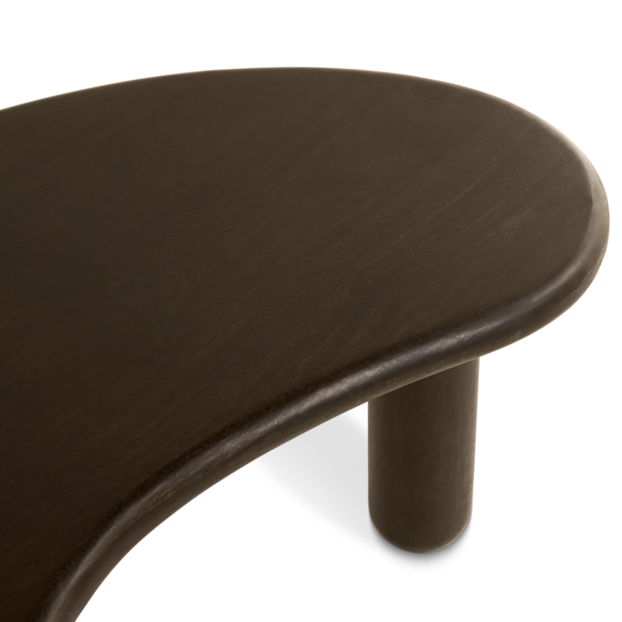 Salontafel Rondo - 110cm Donkerbruin