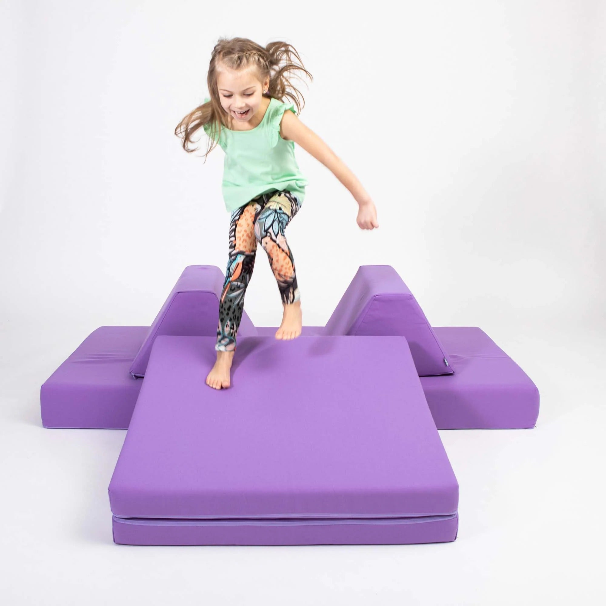 Speelbank kinderen, Paars, modulair, Bank kinderkamer