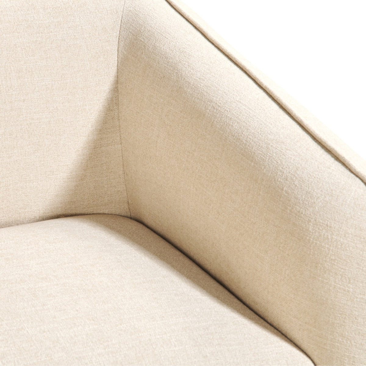 Hoekbank Laila - Stof Beige Rechts