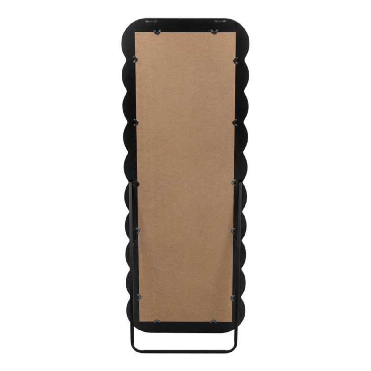 Organische spiegel Nove - zwart 165 cm