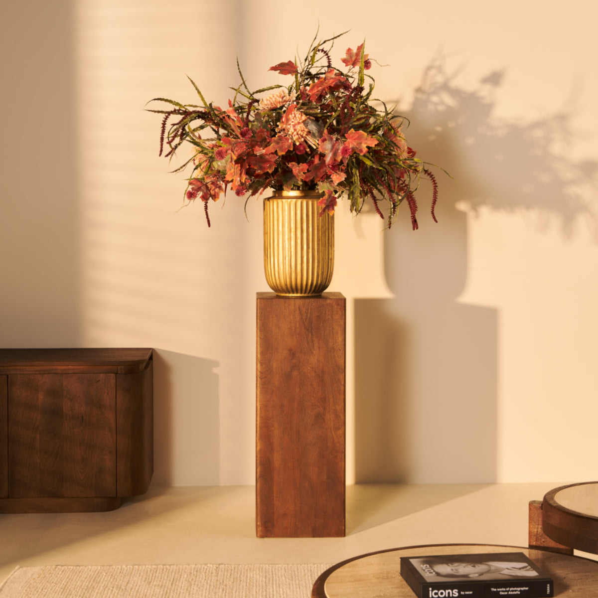 Plantenstandaard Bora - 80cm Bruin