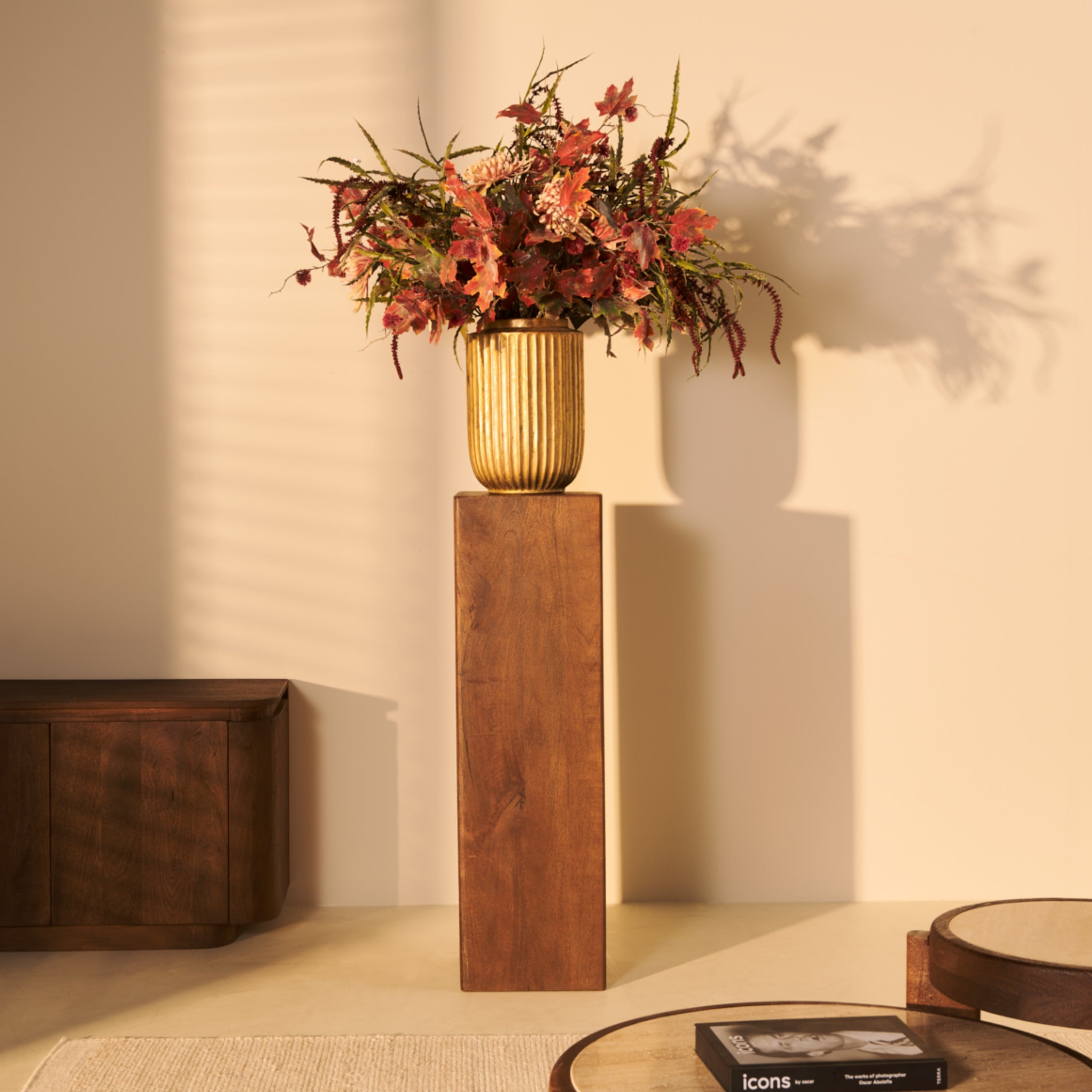 Plantenstandaard Bora - 100cm Bruin