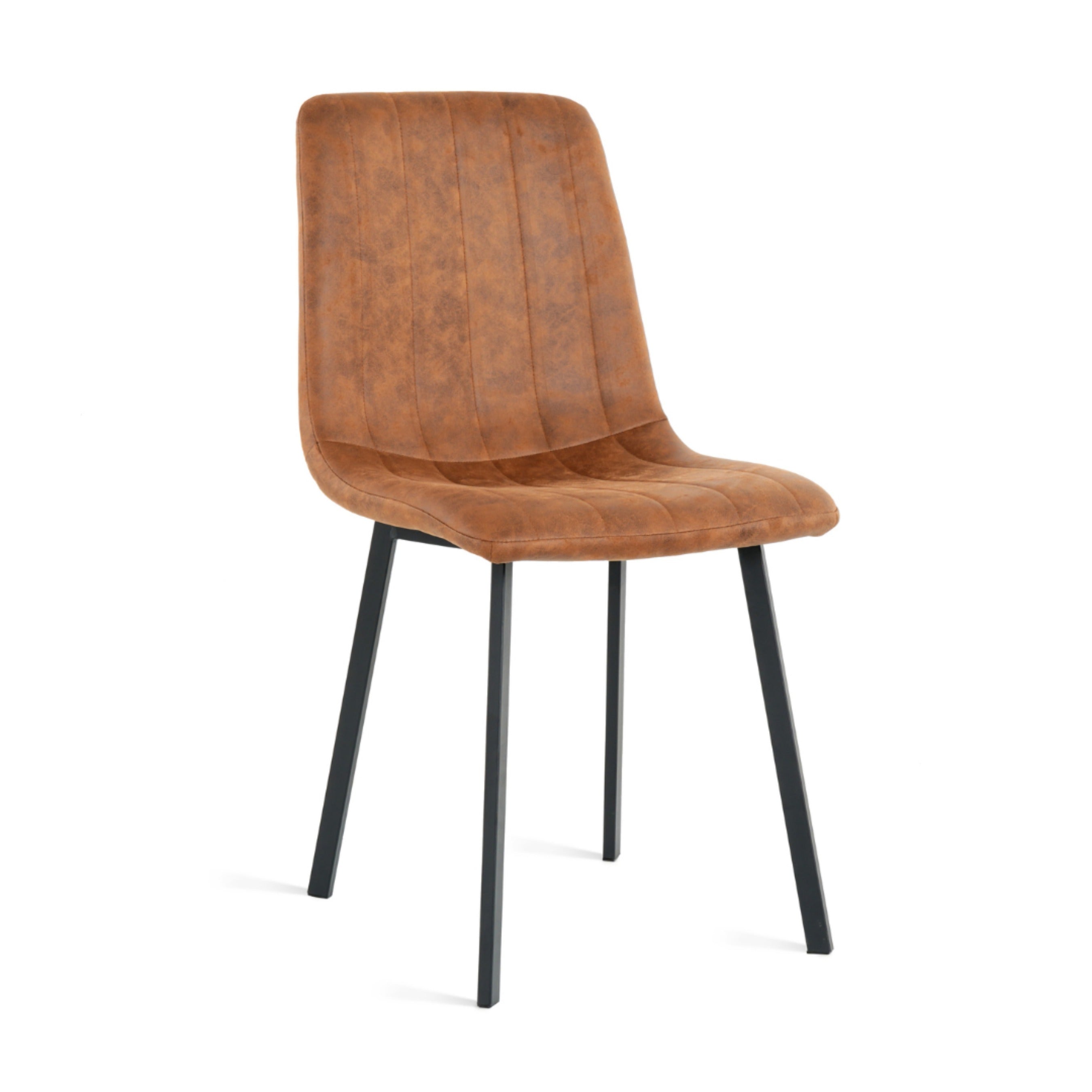 Eetkamerstoel Minsk - Microleer Cognac