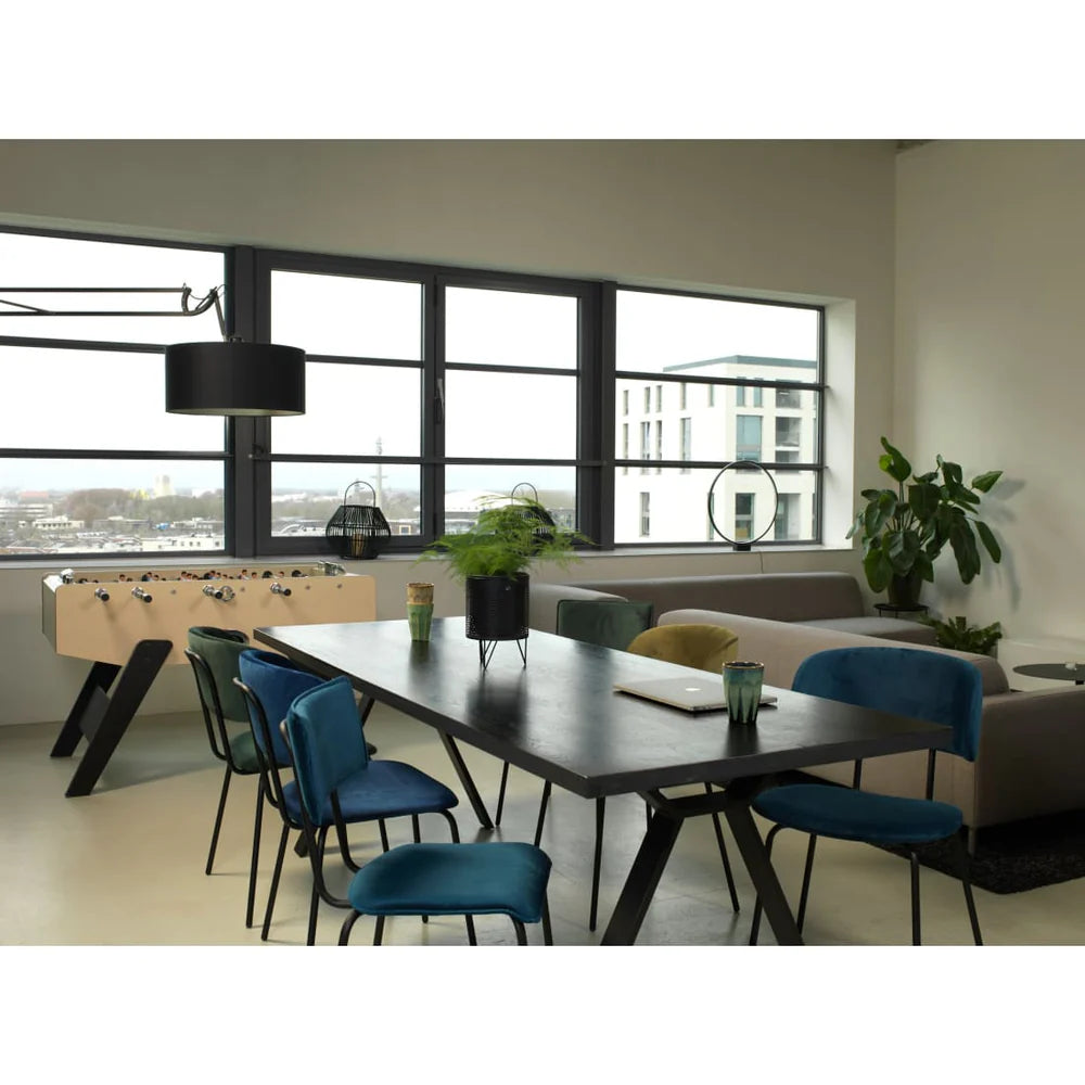 Workliving Eetkamerstoel Bo RS - Society Bouclé Shiitake